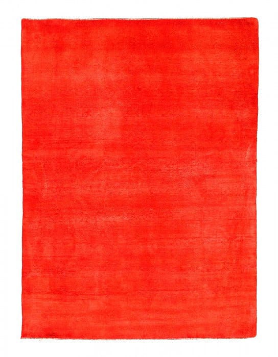 Fine Hand knotted Overdyed Gabbeh 4'9'' X 6'7'': Fine Hand knotted Overdyed Gabbeh 4'9'' X 6'7'' - New, Gabbeh, Hand-Knotted, Lamb's Wool, 300 -D11056- 862.This item is part of our fine auction collection which includes many fine home accessories in