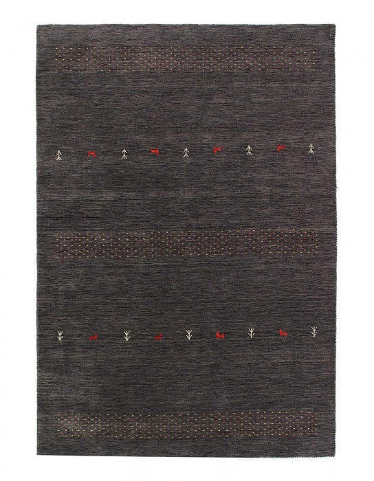Fine Hand Knotted Persian Gabbeh Design 5'2'' X 7'7'': Fine Hand Knotted Persian Gabbeh Design 5'2'' X 7'7'' - New, Gabbeh, Hand-Knotted, Lamb's Wool, 300 -D12351- 862.This item is part of our fine auction collection which includes many fine home accessor