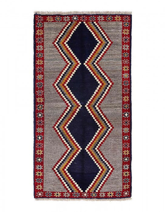 Persian Hand knotted Gabbeh rug 3'X 6' (1 of 3)