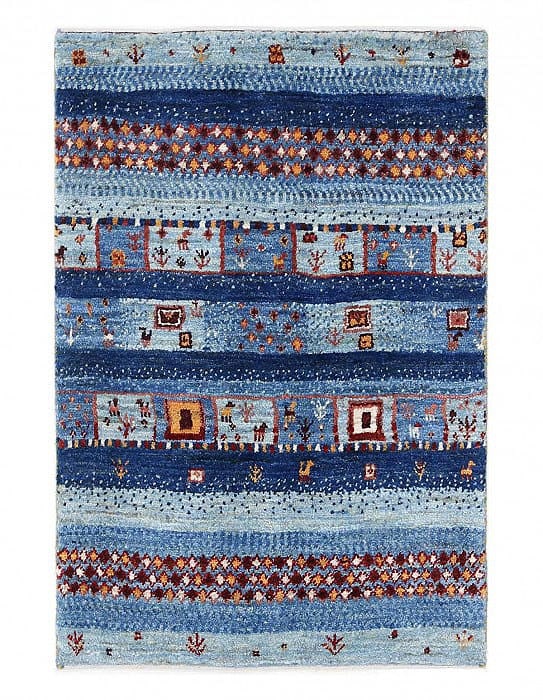 Fine Hand knotted Persian Gabbeh 2'X 3': Fine Hand knotted Persian Gabbeh 2'X 3' - NEW, Gabbeh, Hand-Knotted, Lamb's Wool, 300 -D13766- 862.This item is part of our fine auction collection which includes many fine home accessories including 