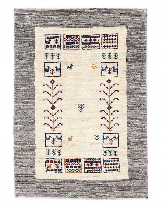 Fine Hand knotted Persian Gabbeh 2'X 3': Fine Hand knotted Persian Gabbeh 2'X 3' - NEW, Gabbeh, Hand-Knotted, Lamb's Wool, 300 -D13769- 862.This item is part of our fine auction collection which includes many fine home accessories including 