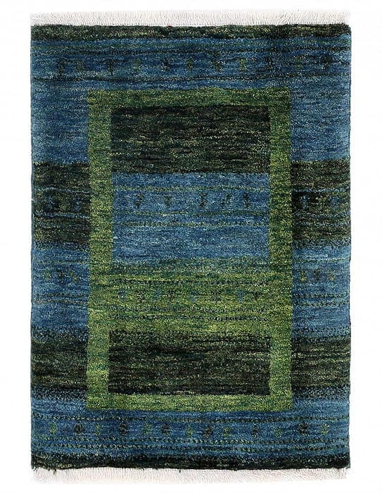 Multi color fine hand knotted Persian Gabbeh 2'2'' X 3': Multi color fine hand knotted Persian Gabbeh 2'2'' X 3' - New, Gabbeh, Hand-Knotted, Lamb's Wool, 300 -D13929- 862.This item is part of our fine auction collection which includes many fine home access