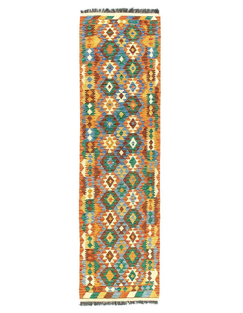 Pasargad Caucasian Tribal Style Flat Weave kilim runner 2'7'' X 9'5'': Pasargad Caucasian Tribal Style Flat Weave kilim runner 2'7'' X 9'5'' - New, Flat Weave, Hand-Knotted, Flat Weave, 300 -D09952- 862.This item is part of our fine auction collection which includes many