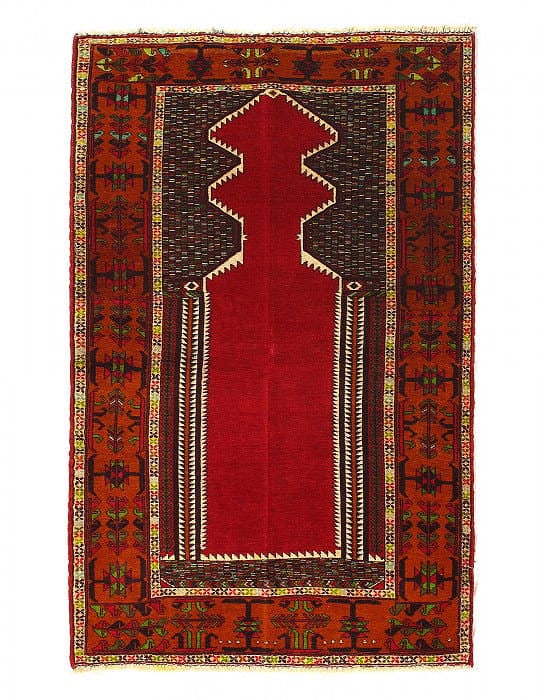 Afghan Baluch Rug 3'2"X 4'8": Afghan Baluch Rug 3'2"X 4'8" - N/A, Baluch, Hand-Knotted, Lamb's Wool, 300 -D14954- 862.This item is part of our fine auction collection which includes many fine home accessories including antique rug