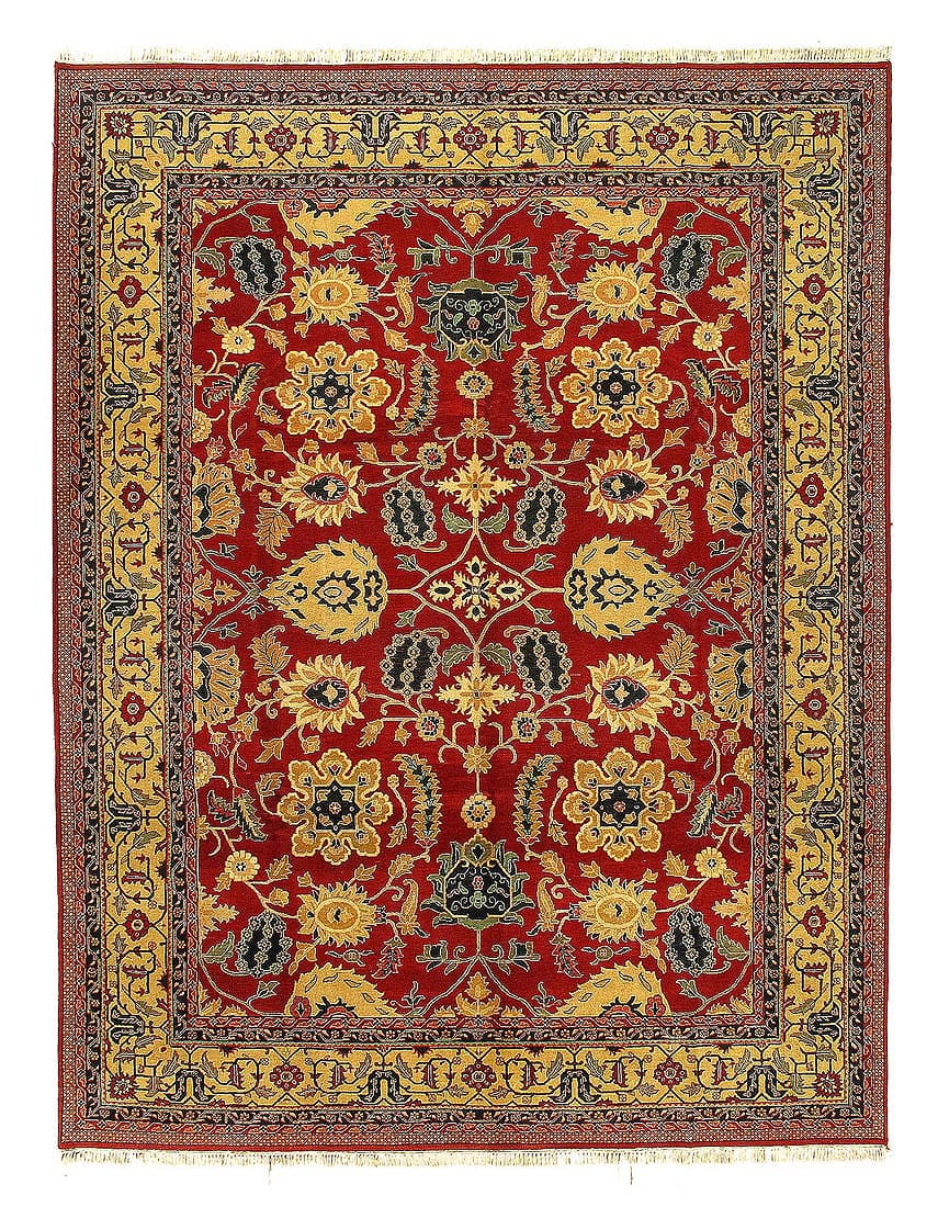Fine Hand Knotted Agra rug 9' 2''X 12': Fine Hand Knotted Agra rug 9' 2''X 12' - New, Agra, Hand-Knotted, Lamb's Wool, 300 -W55311- 862.This item is part of our fine auction collection which includes many fine home accessories including ant