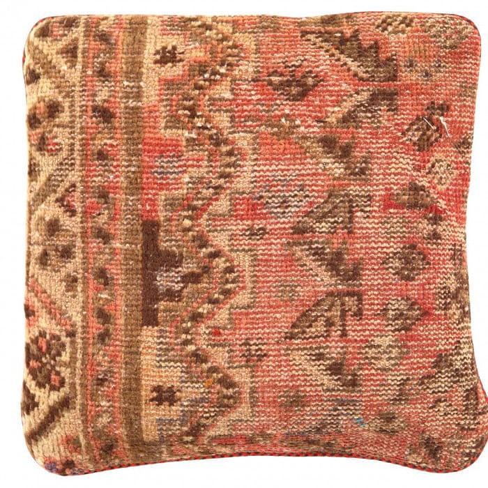 Pasargad Vintage Hand Knotted Farahan Rug Pillow 20": Pasargad Vintage Hand Knotted Farahan Rug Pillow 20" - N/A, Farahan, Hand-Woven, Lamb's Wool, 300 -K 183 A- 862.This item is part of our fine auction collection which includes many fine home accessori