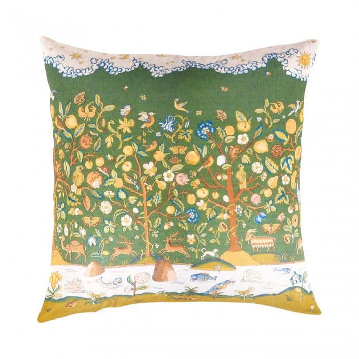 Turkish Fine Silk tropical Pillow 20": Turkish Fine Silk tropical Pillow 20" - New, English, Handmade , Pure Silk, 300 -PPS 71M- 862.This item is part of our fine auction collection which includes many fine home accessories including antiq