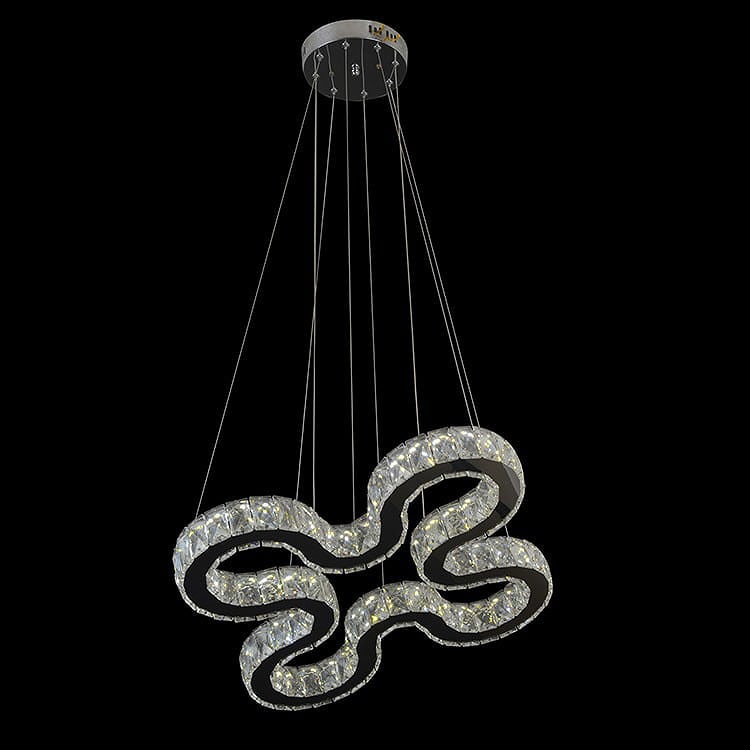 Modern Crystal Pendant Chandelier Light: Modern Crystal Pendant Chandelier Light - 0, Modern, N/A, Stainless Steel, 300 -PL3603- 862.This item is part of our fine auction collection which includes many fine home accessories including antique