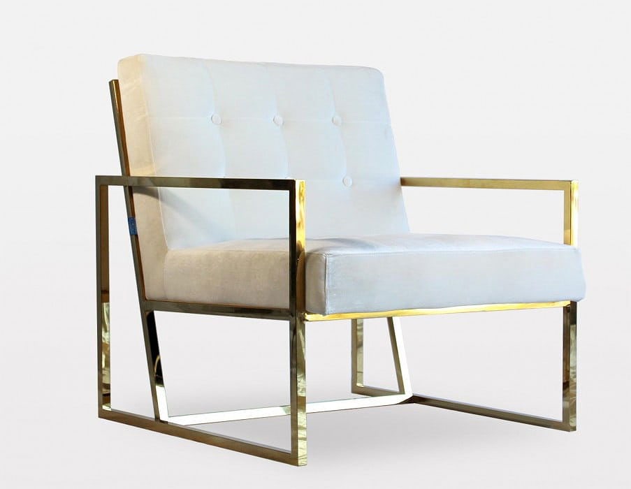 Milan Leisure Chair: Milan Leisure Chair - New, Modern, n/a, Stainless Steel with Fabric, 300 -PF0008 W- 862.This item is part of our fine auction collection which includes many fine home accessories including antique rug