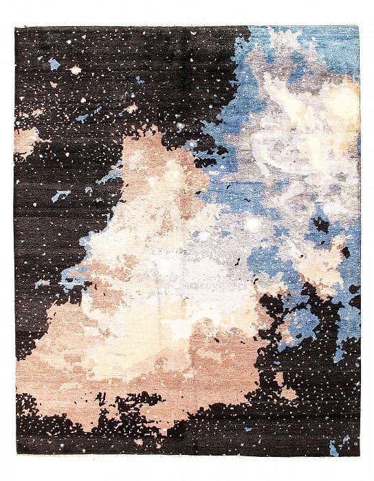 Fine Hand Knotted V.silk Modern rug 7'11'' X 9'9'': Fine Hand Knotted V.silk Modern rug 7'11'' X 9'9'' - New, Modern, Hand-Knotted, V. Silk, 300 -D12229- 862.This item is part of our fine auction collection which includes many fine home accessories inc