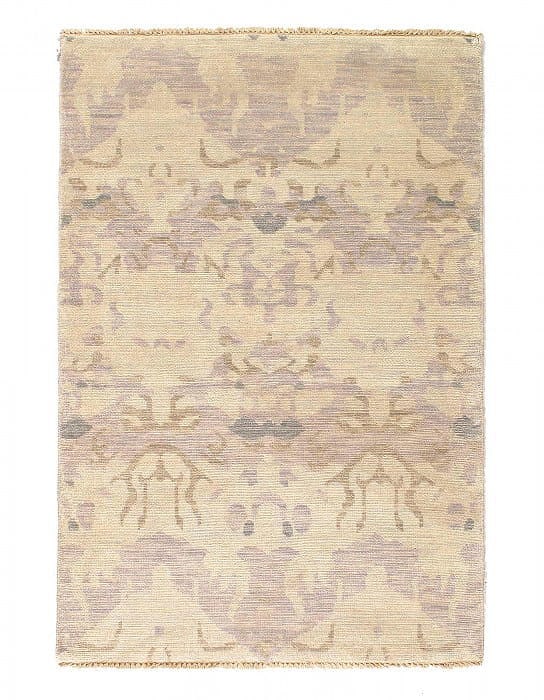 Fine Hand Knotted Modern Rug 4' X 6' (1 of 9)