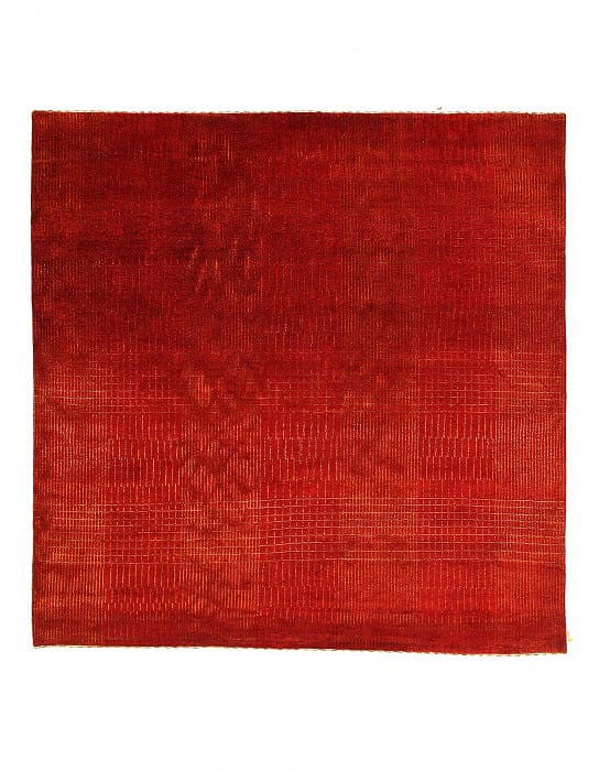 Fine Hand Knotted V.silk Modern rug 6'6'' X 6'6'': Fine Hand Knotted V.silk Modern rug 6'6'' X 6'6'' - New, Modern, Hand-Knotted, V. Silk, 300 -D12438- 862.This item is part of our fine auction collection which includes many fine home accessories incl