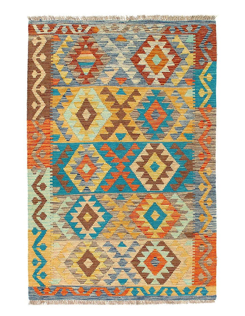 Pasargad Caucasian Tribal Style Flat Weave kilim 3'4"X 5': Pasargad Caucasian Tribal Style Flat Weave kilim 3'4"X 5' - NEW, Shiraz, Hand-Woven, Lamb's Wool, 300 -D09929- 862.This item is part of our fine auction collection which includes many fine home access