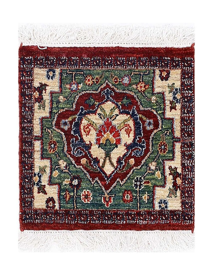 Handmade Persian Gabbeh Accent 1'3"X 1'5": Handmade Persian Gabbeh Accent 1'3"X 1'5" - NEW, Shiraz, Hand-Knotted, Lamb's Wool, 300 -D13552- 862.This item is part of our fine auction collection which includes many fine home accessories includin
