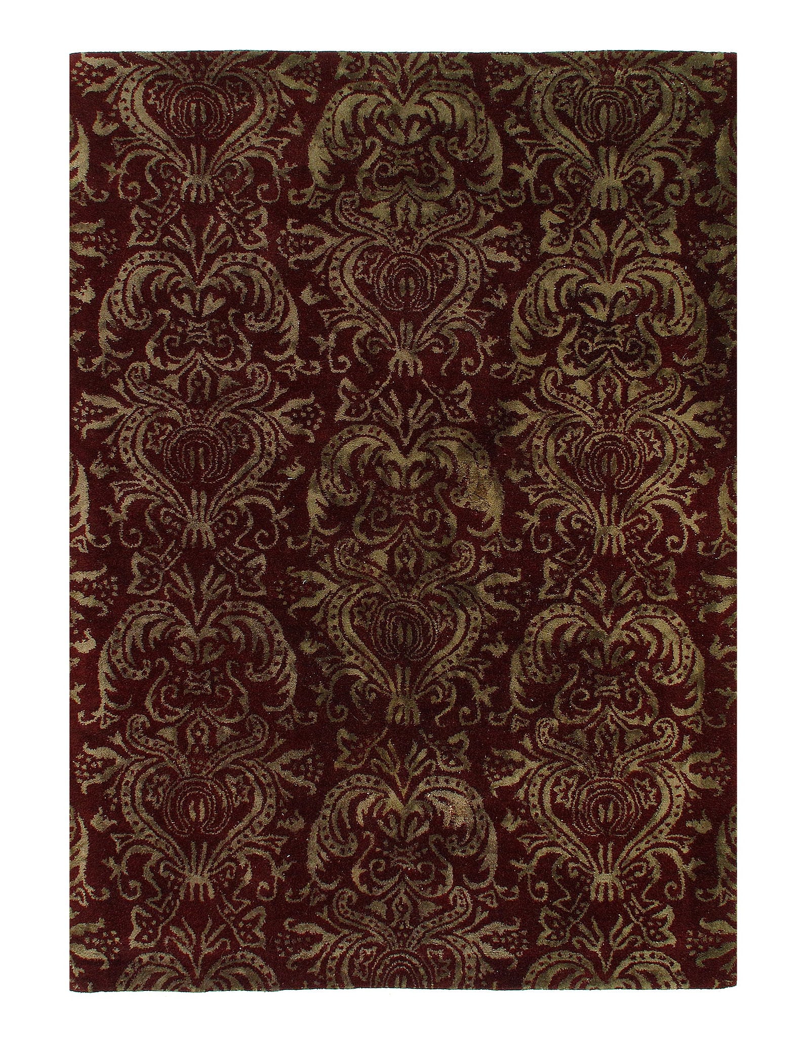 Brown Hand-Tufted5' 4'' X 7'8'': Brown Hand-Tufted5' 4'' X 7'8'' - New, Modern, Hand-Tufted, Wool & Silk, 300 -D03965- 862.This item is part of our fine auction collection which includes many fine home accessories including antique r