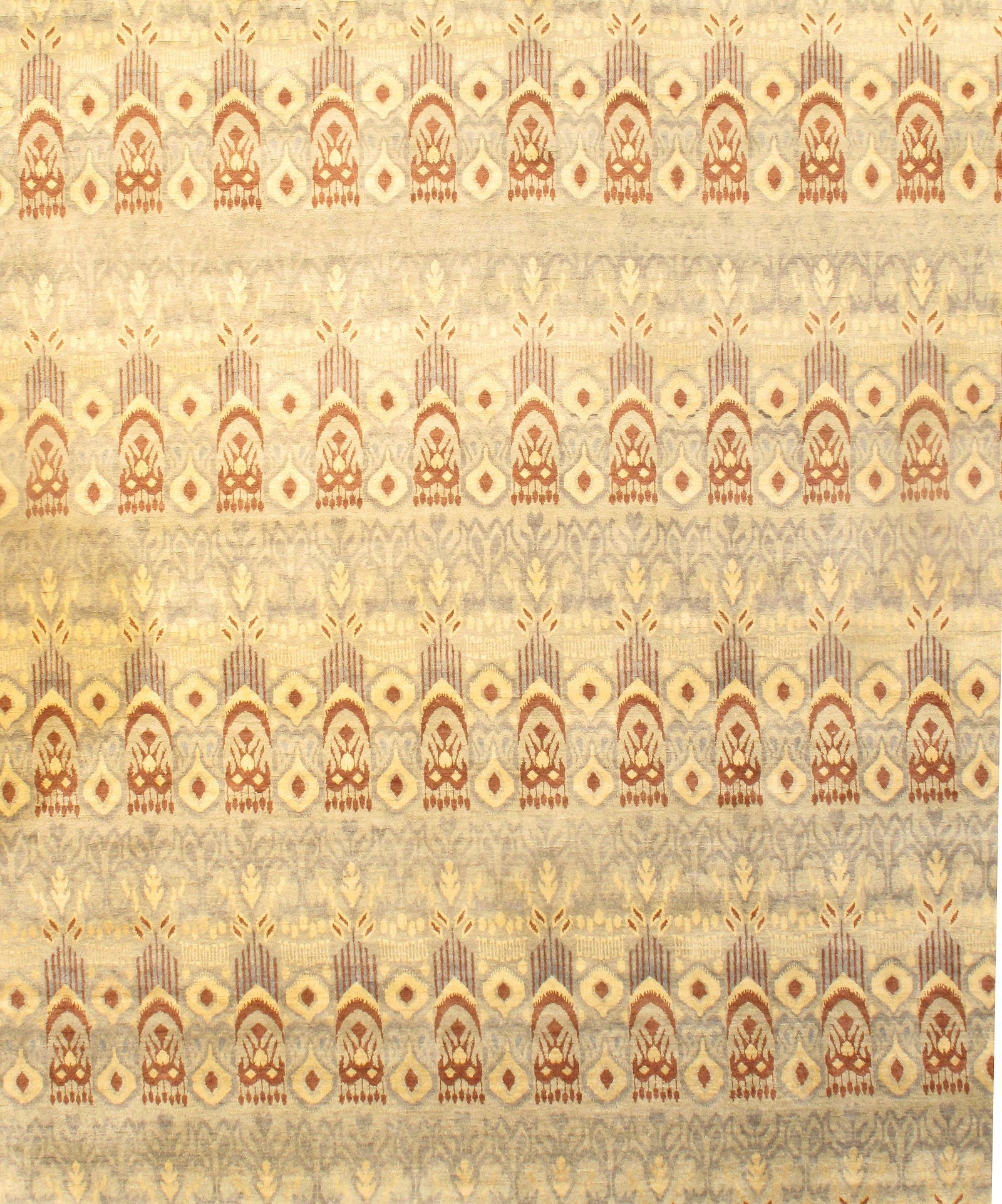 Multi color Modern Rug 8'x10': Multi color Modern Rug 8'x10' - New, Modern, Hand-Knotted, Lamb's Wool, 300 -D06712- 862.This item is part of our fine auction collection which includes many fine home accessories including antique ru