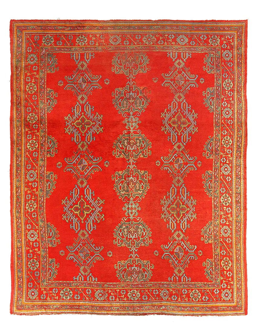 Turkish Antique Turkish Rug 11'3'' X 13'4'' (1 of 4)