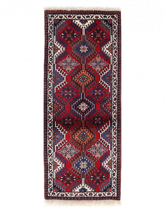 Fine Hand Hand Knotted Persian Yalameh runner 1'11"x 4'.9": Fine Hand Hand Knotted Persian Yalameh runner 1'11"x 4'.9" - New, Yalameh, Hand-Knotted, Lamb's Wool, 300 -D13626- 862.This item is part of our fine auction collection which includes many fine home ac