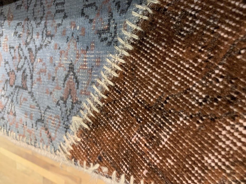 Gray Turkish Patchwork 8' X 12' - 4