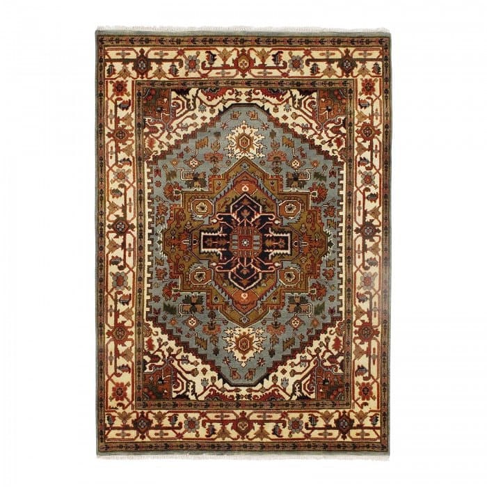 Traditional Super Fine Serapi Hand-Knotted Rug - 6' x 8'7": Traditional Super Fine Serapi Hand-Knotted Rug - 6' x 8'7" - , Serapi, Hand-Knotted, Lamb's Wool, 300 -D09074- 862.This item is part of our fine auction collection which includes many fine home access