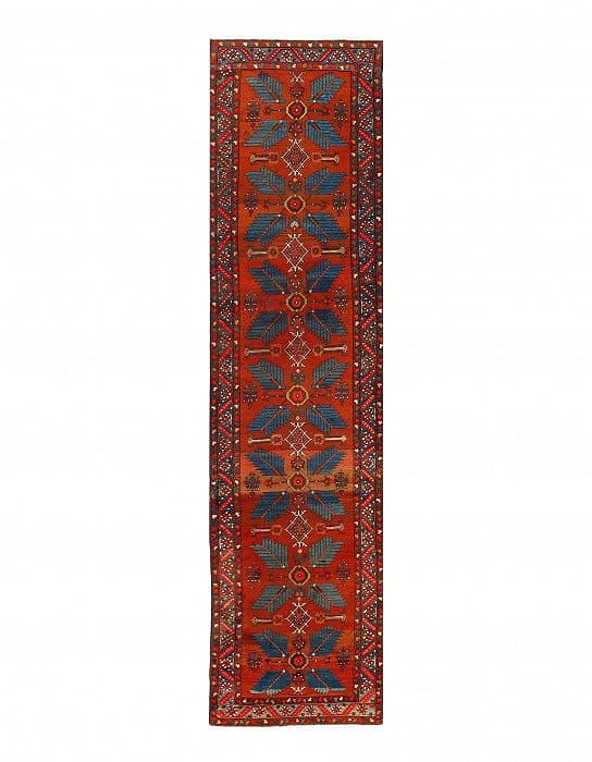 Rust Antique Runner Persian NW 3' 5'' X 15': Rust Antique Runner Persian NW 3' 5'' X 15' - circa 1900, NorthWest, Hand-Knotted, Lamb's Wool, 300 -D06311- 862.This item is part of our fine auction collection which includes many fine home accessor