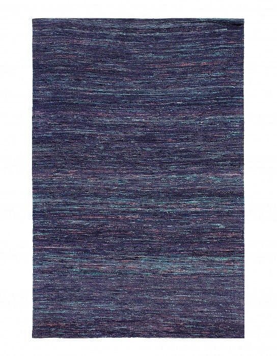 Purple Flat-weave Tufted Sari Silk 9' X 12': Purple Flat-weave Tufted Sari Silk 9' X 12' - New, Modern, Hand-Tufted, V. Silk, 300 -D06564- 862.This item is part of our fine auction collection which includes many fine home accessories including a