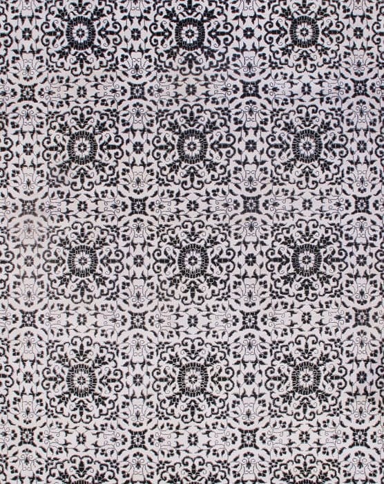 Black Modern Rug V silk 8'x10': Black Modern Rug V silk 8'x10' - New, Modern, Hand-Knotted, V. Silk, 300 -D08253- 862.This item is part of our fine auction collection which includes many fine home accessories including antique rugs,