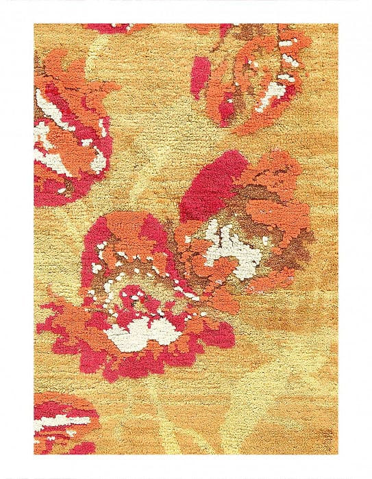 Fine Hand Knotted Tabatian rug 2'X 3'5": Fine Hand Knotted Tabatian rug 2'X 3'5" - CIRCA 1960, Modern, Hand-Knotted, Lamb's Wool, 300 -D12181- 862.This item is part of our fine auction collection which includes many fine home accessories inc