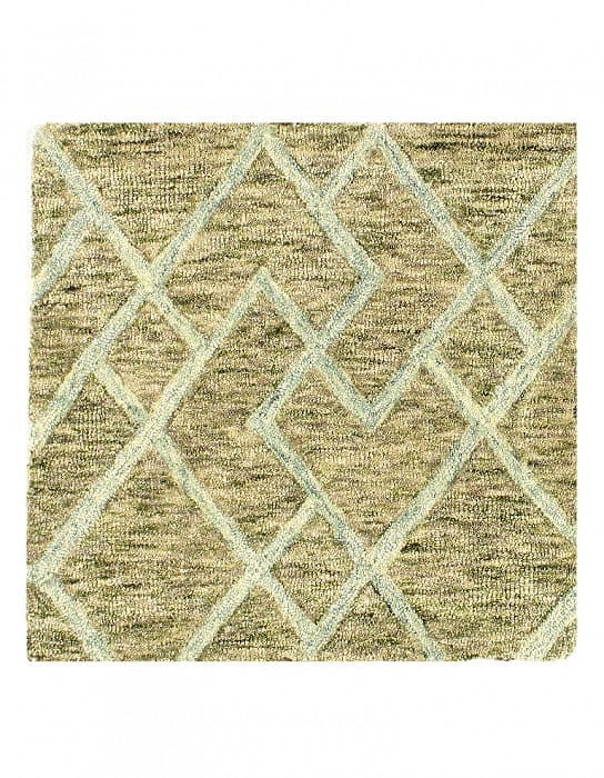 Fine Hand made sample Modern rug 2'X 2': Fine Hand made sample Modern rug 2'X 2' - NEW, Modern, Hand-Tufted, Lamb's Wool, 300 -D10929- 862.This item is part of our fine auction collection which includes many fine home accessories including a