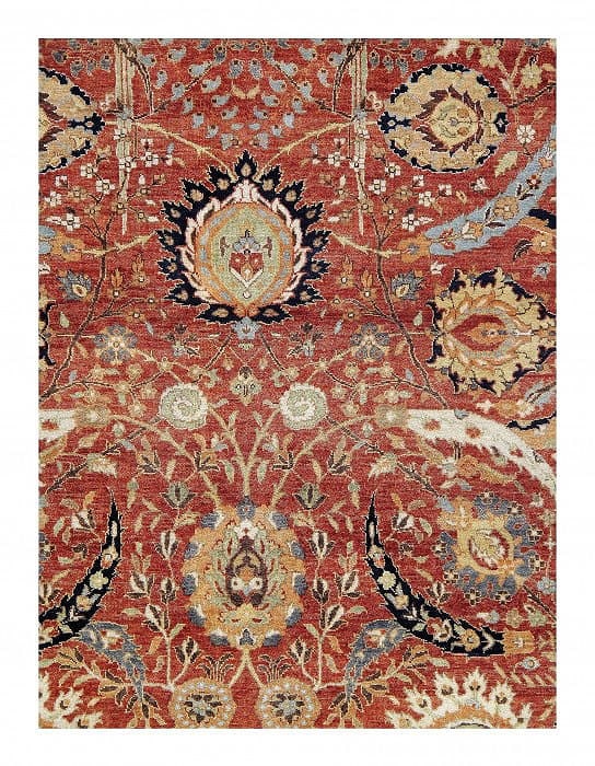 Rust Indian Serapi 8' X 10' - 2