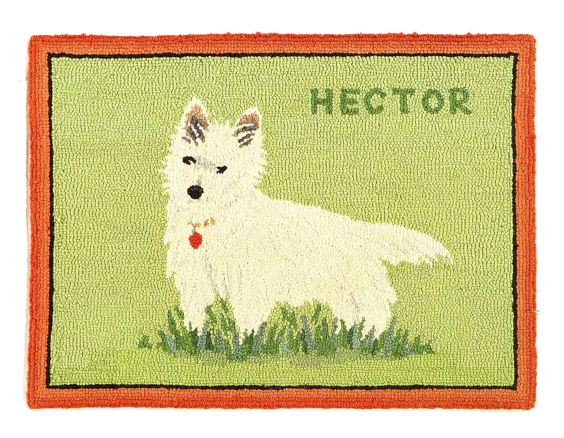 Hand knotted Antique hooked rug 2'X 2'9": Hand knotted Antique hooked rug 2'X 2'9" - CIRCA 1940, Hooked Rug, Hand-Knotted, Lamb's Wool, 300 -D12132- 862.This item is part of our fine auction collection which includes many fine home accessorie
