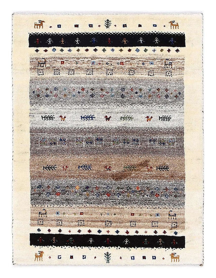 Fine Hand knotted Persian Gabbeh 2'X 2'6": Fine Hand knotted Persian Gabbeh 2'X 2'6" - NEW, Gabbeh, Hand-Knotted, Lamb's Wool, 300 -D13774- 862.This item is part of our fine auction collection which includes many fine home accessories includin