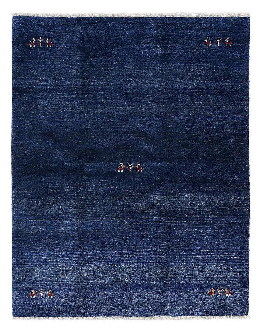 Fine Hand knotted Persian Gabbeh rug 5'1'' X 6'6'': Fine Hand knotted Persian Gabbeh rug 5'1'' X 6'6'' - New, Gabbeh, Hand-Knotted, Lamb's Wool, 300 -D13970- 862.This item is part of our fine auction collection which includes many fine home accessories