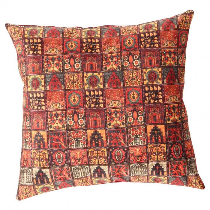 Pasargad velvet Throw Pillow 16'' X 16'': Pasargad velvet Throw Pillow 16'' X 16'' - New, Bakhtiari, Hand-made, Velvet Silk, 300 -TIR 310- 862.This item is part of our fine auction collection which includes many fine home accessories includin
