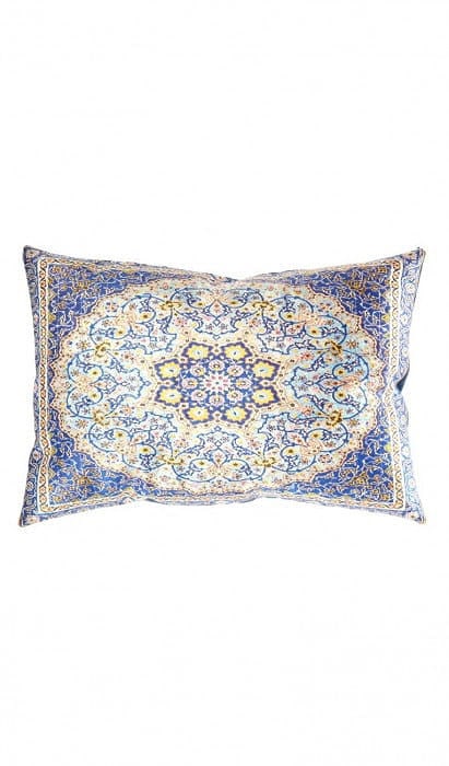 Persian Velvet Pillow 16'' X 24'': Persian Velvet Pillow 16'' X 24'' - New, Isfahan, N/A, Velvet Silk, 300 -TIR 255- 862.This item is part of our fine auction collection which includes many fine home accessories including antique rugs,