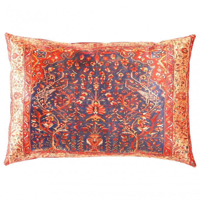 Traditional Velvet Pillow 16'' X 24'': Traditional Velvet Pillow 16'' X 24'' - New, Isfahan, N/A, Velvet Silk, 300 -TIR 229- 862.This item is part of our fine auction collection which includes many fine home accessories including antique r