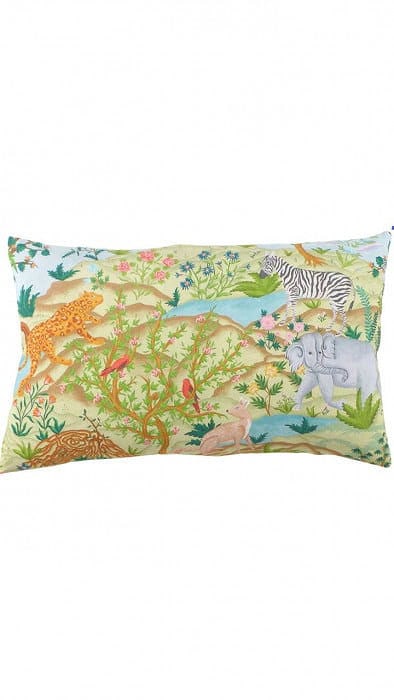 Turkish Fine Silk oriental Pillow 16"x24": Turkish Fine Silk oriental Pillow 16"x24" - New, Animal, Handmade , Pure Silk, 300 -PPS 68R- 862.This item is part of our fine auction collection which includes many fine home accessories including an