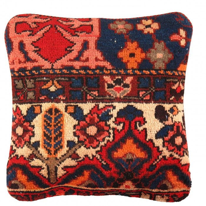 Pasargad Vintage Hand Knotted Farahan Rug Pillow 20": Pasargad Vintage Hand Knotted Farahan Rug Pillow 20" - N/A, Farahan, Hand-Woven, Lamb's Wool, 300 -K 191 B- 862.This item is part of our fine auction collection which includes many fine home accessori