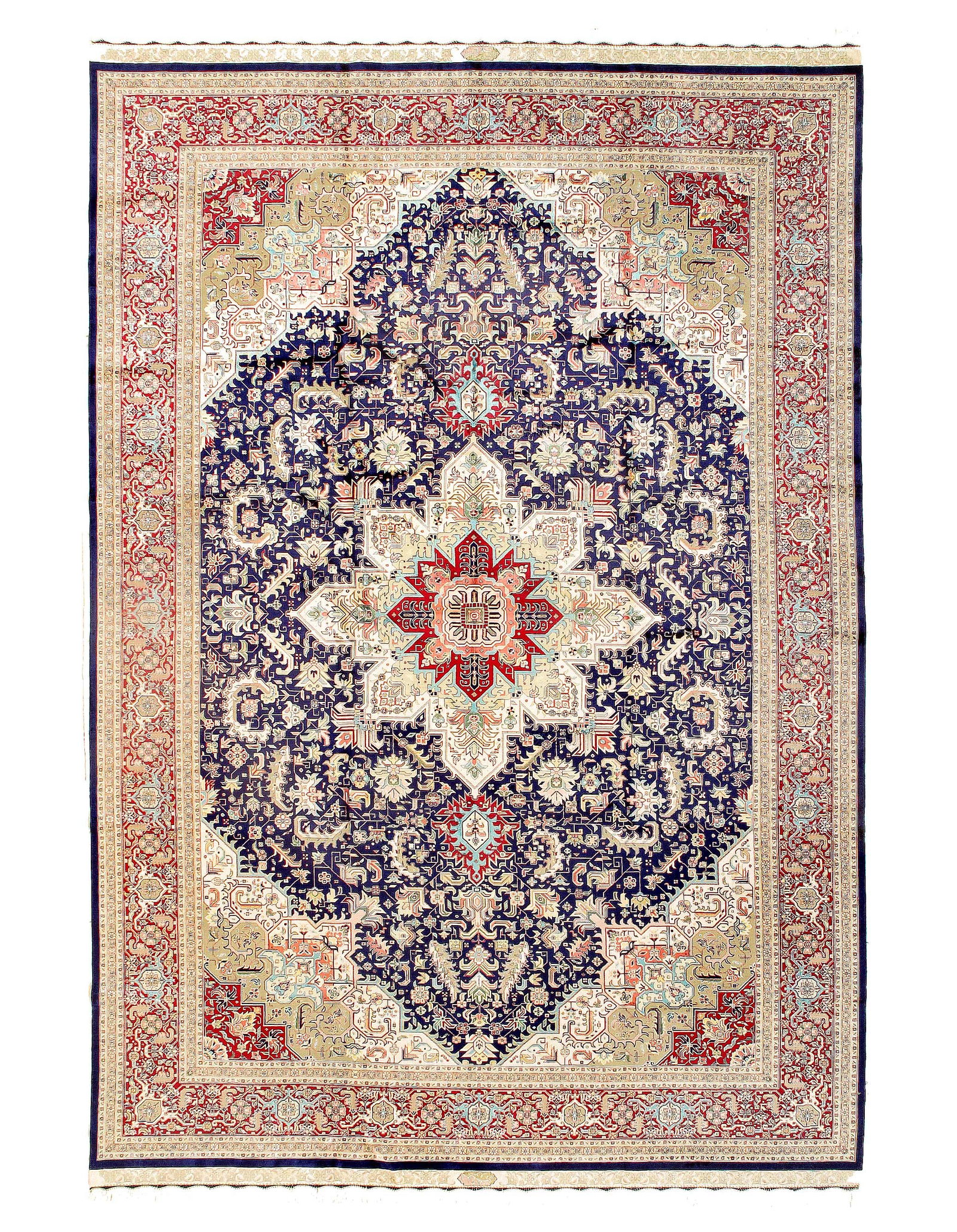 Persian Tabriz Heriz Design Rug 6'7"X 10' (1 of 3)