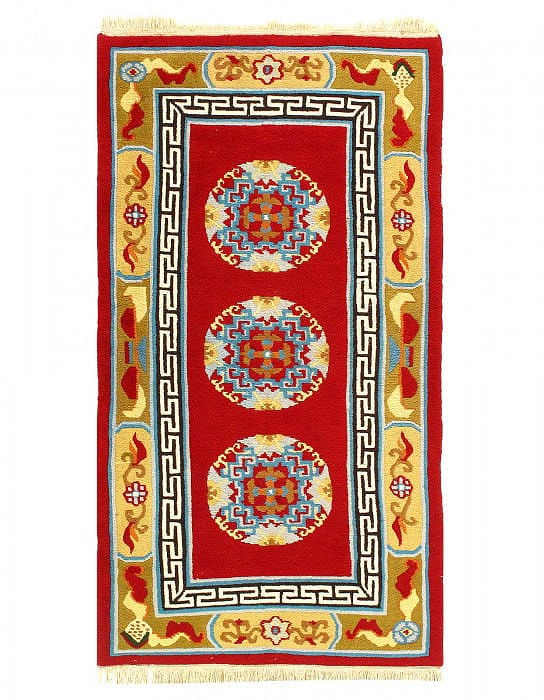 Antique Chinese Art Peking rug 3' X 5'7'' (1 of 3)