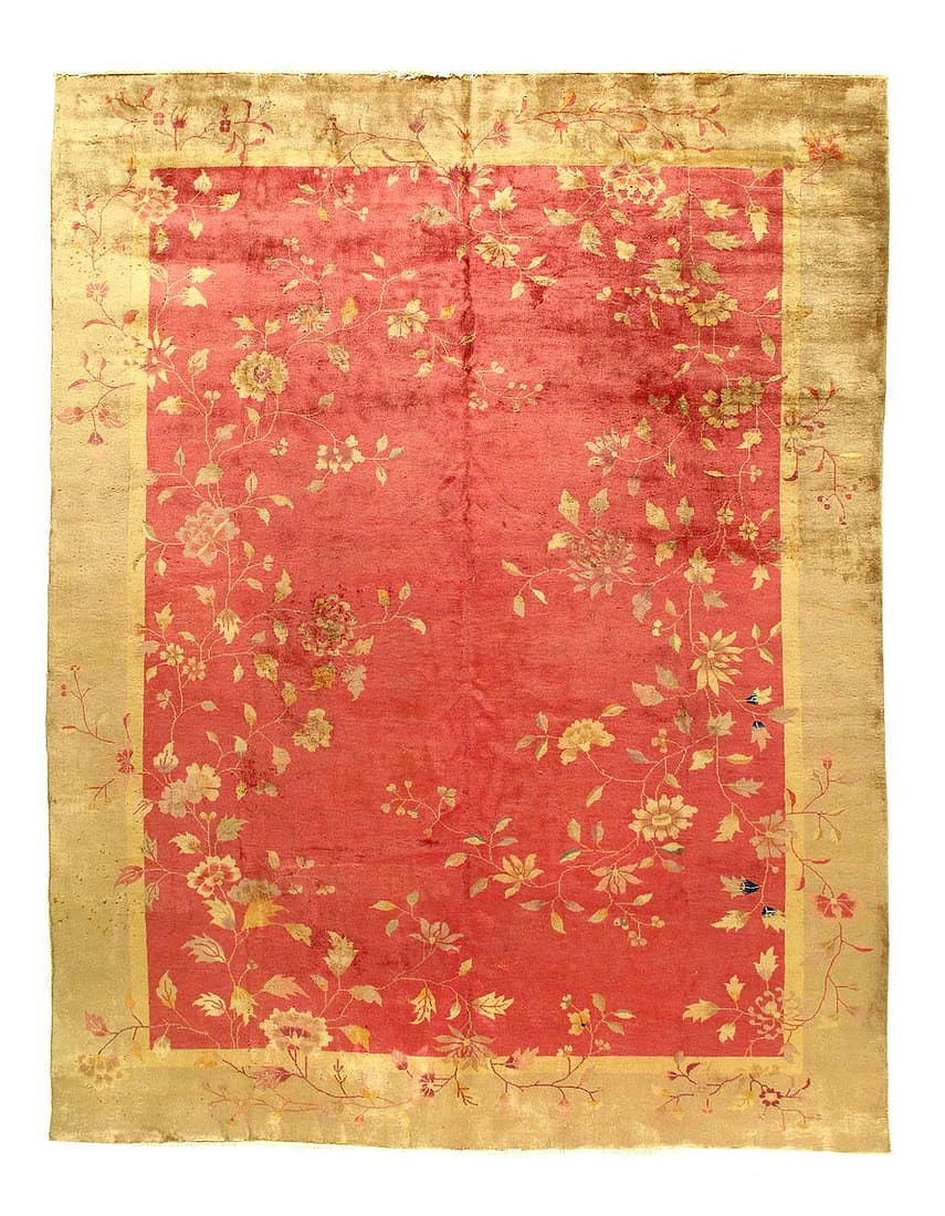 Chinese Fine Hand knotted Art Deco 8'11'' X 11'3'': Chinese Fine Hand knotted Art Deco 8'11'' X 11'3'' - Early 20th Century, Art Deco, Hand-Knotted, Lamb's Wool, 300 -D14346- 862.This item is part of our fine auction collection which includes many fine