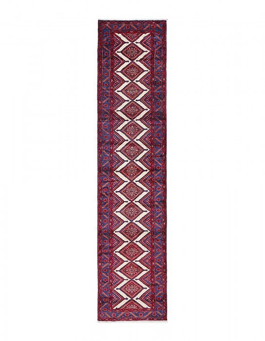 Persian Vintage Hand knotted Bakhtiari runner 3' X 15' (1 of 5)