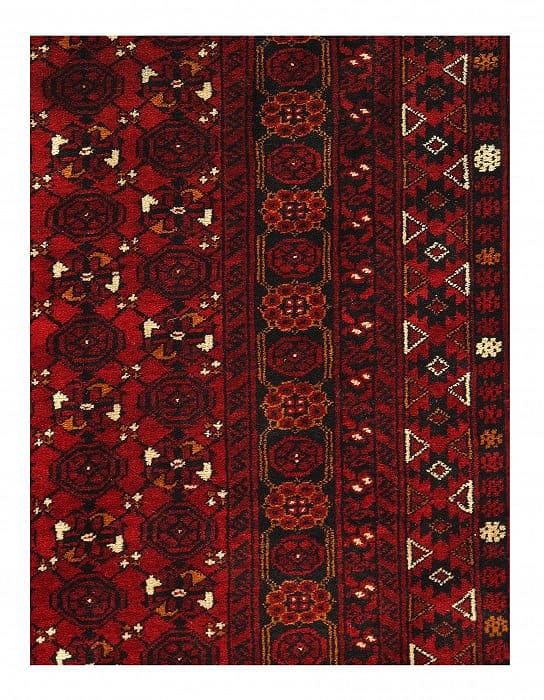 Rust Afghani Bashire 4'3"x6'5" - 2