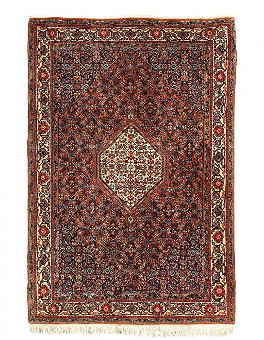 Fine hand knotted Persain Bidjar 3'8'' X 5'8'' (1 of 3)