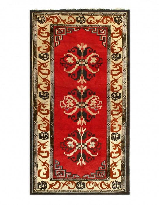 Antique Chinese Peking Hand-Knotted Rug - 3' x 5'9": Antique Chinese Peking Hand-Knotted Rug - 3' x 5'9" - , Chinese Peking, Hand-Knotted, Lamb's Wool, 300 -D08796- 862.This item is part of our fine auction collection which includes many fine home acces