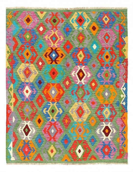 Pasargad Caucasian Tribal Style Flat Weave kilim 4'11'' X 6'3'': Pasargad Caucasian Tribal Style Flat Weave kilim 4'11'' X 6'3'' - New, Flat Weave, Hand-Knotted, Flat Weave, 300 -D14237- 862.This item is part of our fine auction collection which includes many fine 