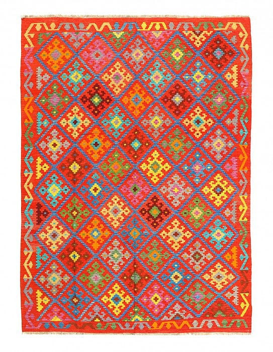 Pasargad Caucasian Tribal Style Flat Weave kilim 5'11'' X 10'11'': Pasargad Caucasian Tribal Style Flat Weave kilim 5'11'' X 10'11'' - New, Flat Weave, Hand-Knotted, Flat Weave, 300 -D14235- 862.This item is part of our fine auction collection which includes many fin