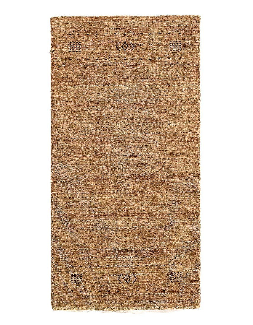 Fine Hand Knotted Persian Gabbeh Design 2'2"x 4'3': Fine Hand Knotted Persian Gabbeh Design 2'2"x 4'3' - NEW, Gabbeh, Hand-Knotted, Lamb's Wool, 300 -D15297- 862.This item is part of our fine auction collection which includes many fine home accessories