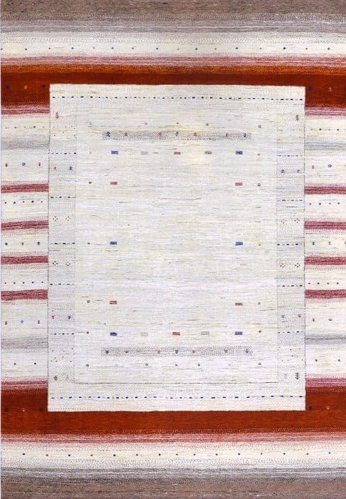 Beige Indian Gabbeh 10' X 14' (1 of 1)