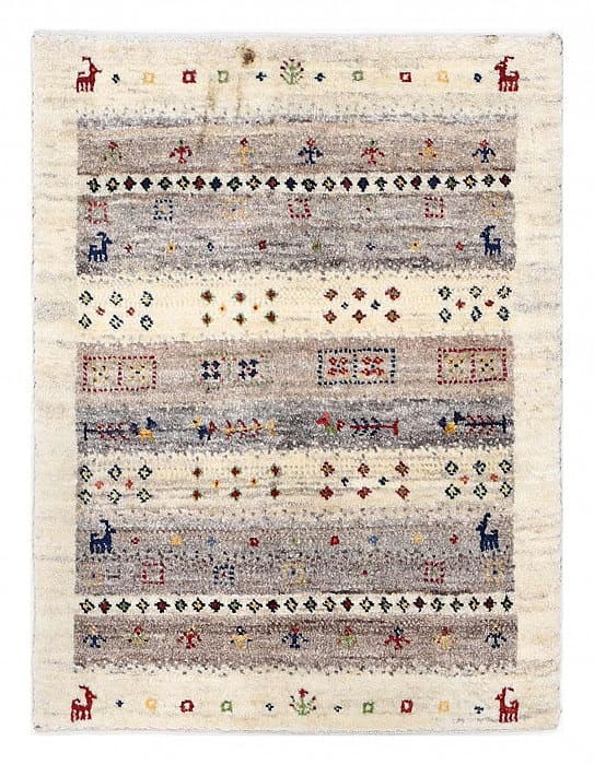 Fine Hand knotted Persain Gabbeh 2'X 2'5": Fine Hand knotted Persain Gabbeh 2'X 2'5" - NEW, Gabbeh, Hand-Knotted, Lamb's Wool, 300 -D13764- 862.This item is part of our fine auction collection which includes many fine home accessories includin
